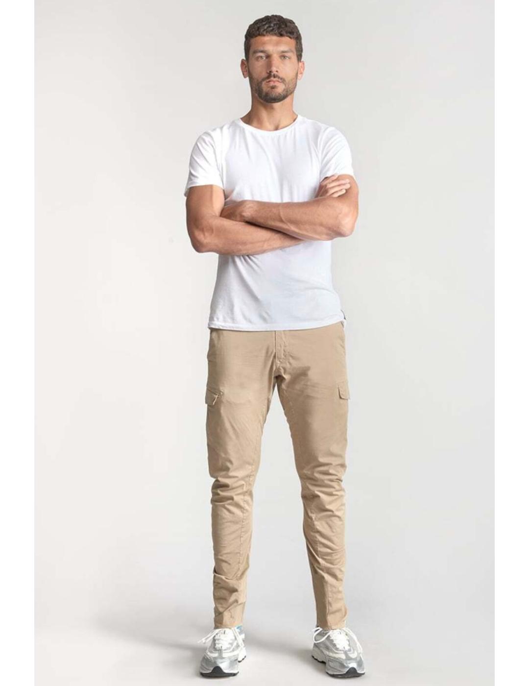 LE TEMPS PANTALÓN BEIGE VELAUX