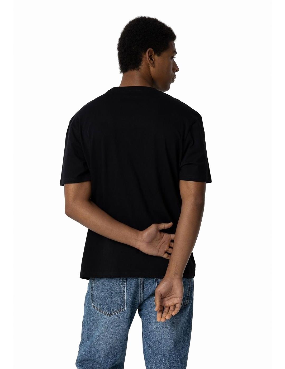 TIFFOSI CAMISETA NEGRA JACK