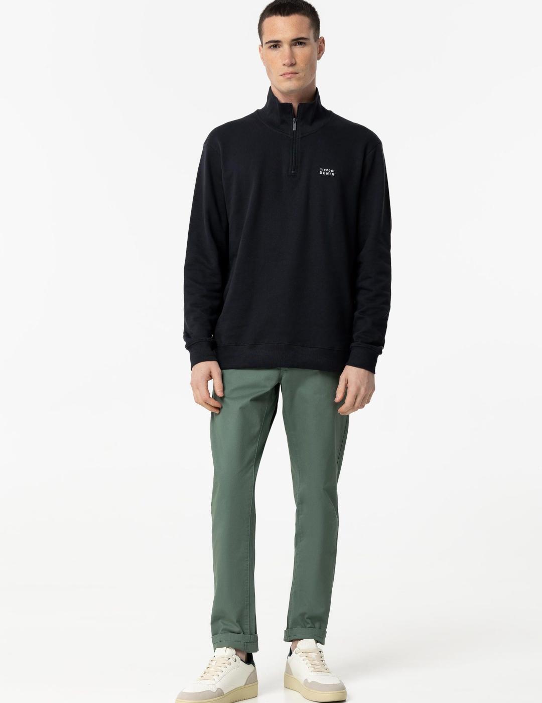 TIFFOSI CHINO H37 VERDE TAPERED