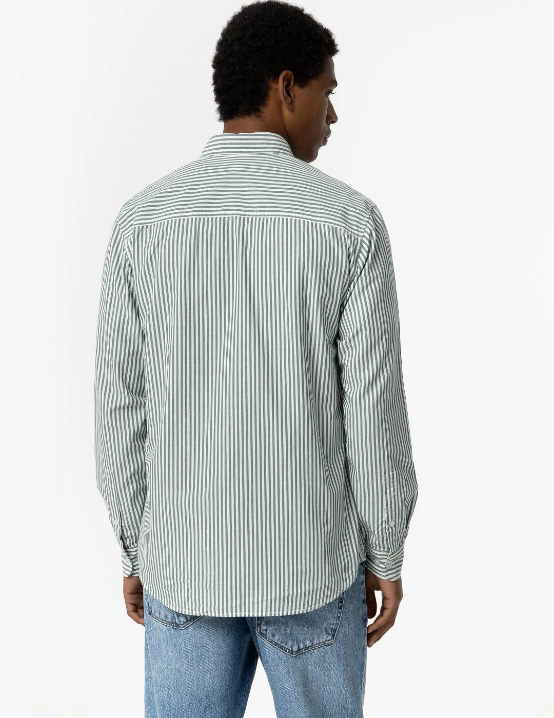TIFFOSI CAMISA RAYAS VERDE COLUMBIA
