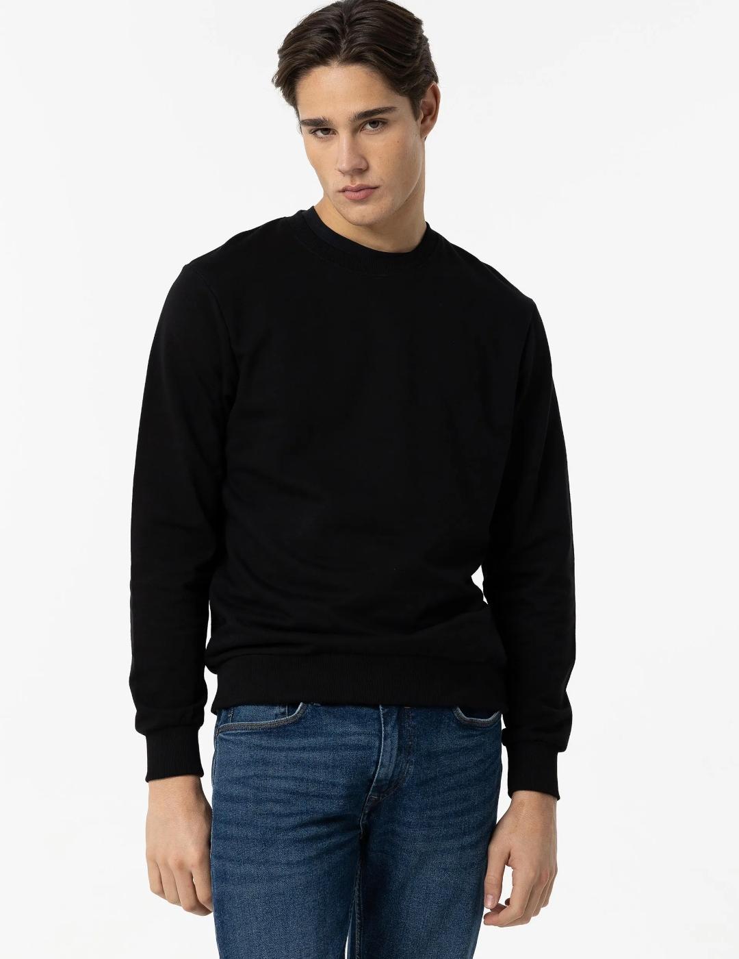 TIFFOSI SUDADERA NEGRA STEF