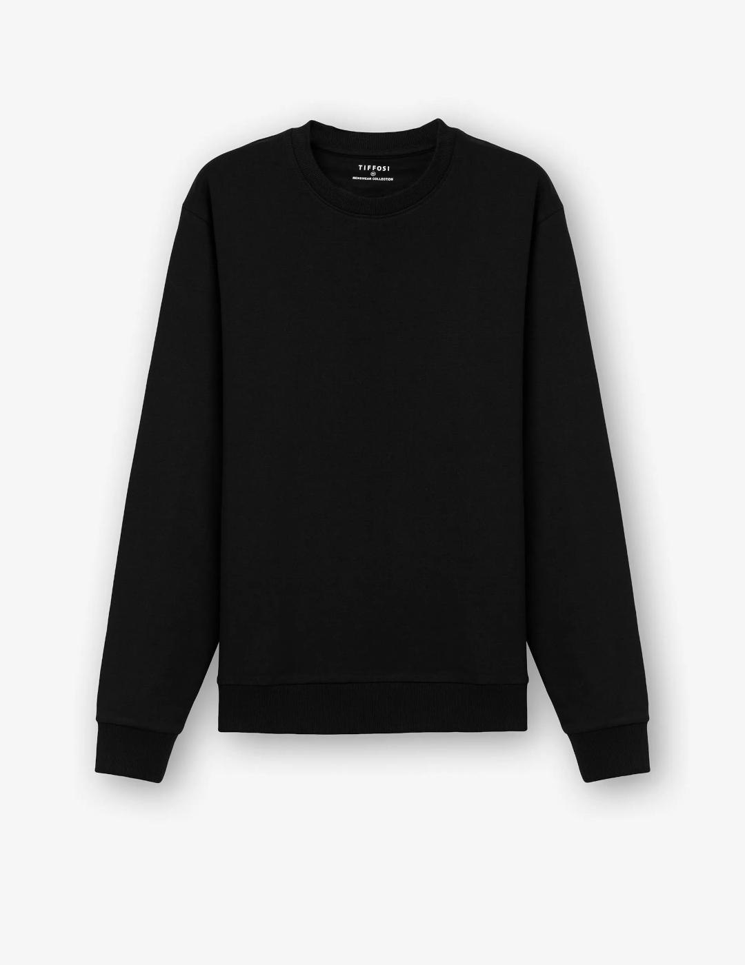 TIFFOSI SUDADERA NEGRA STEF