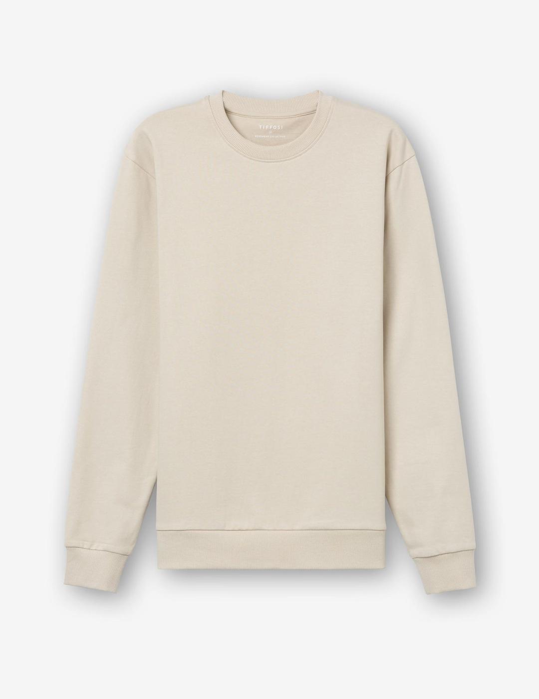 TIFFOSI SUDADERA BEIGE STEF