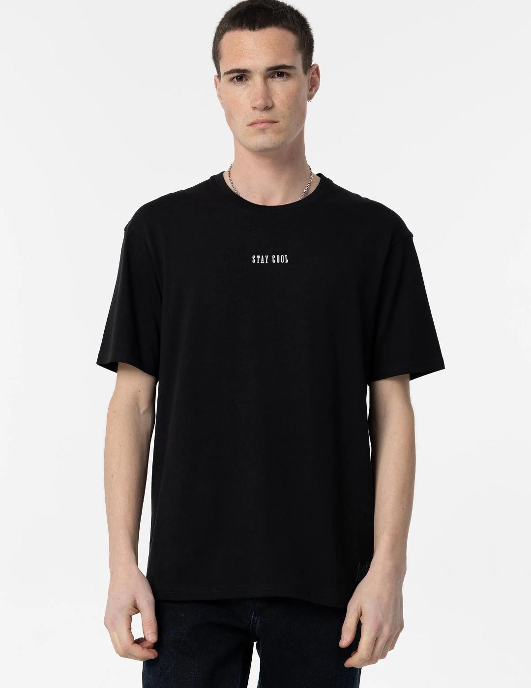 TIFFOSI CAMISETA NEGRA PASSOS