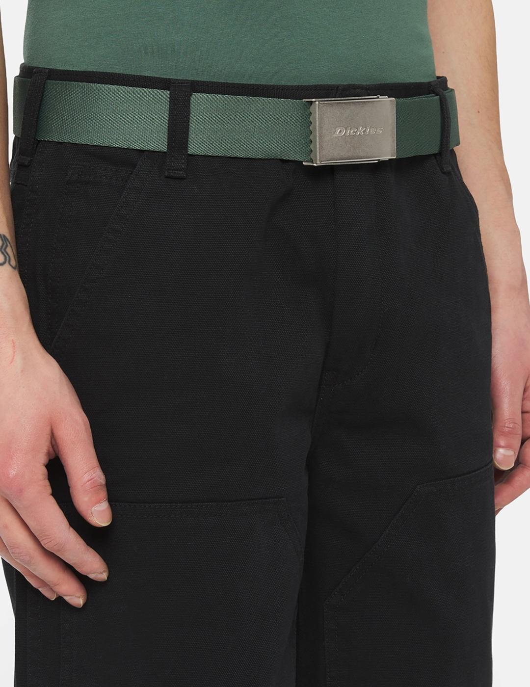 Cinturón de hombre Dickies: estilo y funcionalidad en verde oscuro