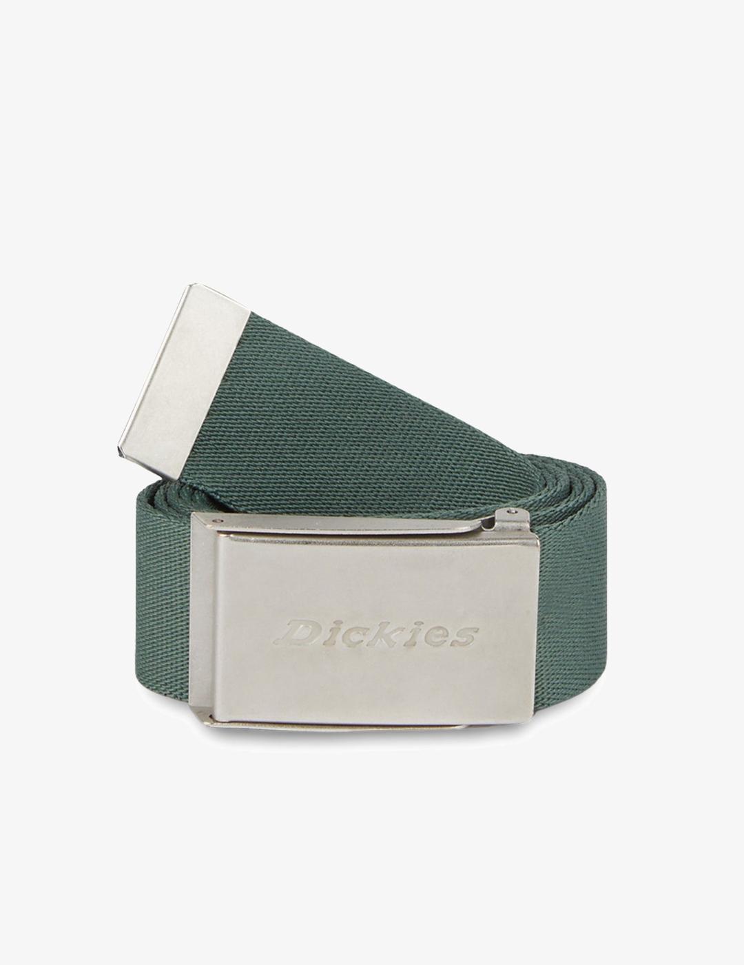 Cinturón de hombre Dickies: estilo y funcionalidad en verde oscuro