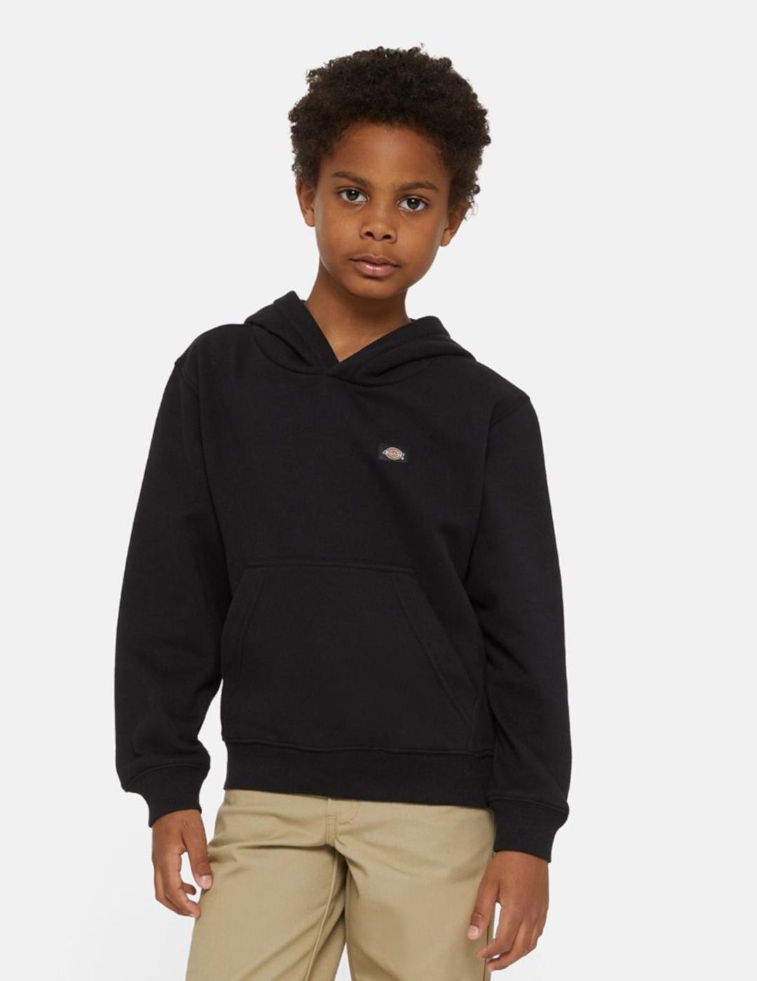 Sudadera con capucha Dickies para niños: confort y estilo en color negro