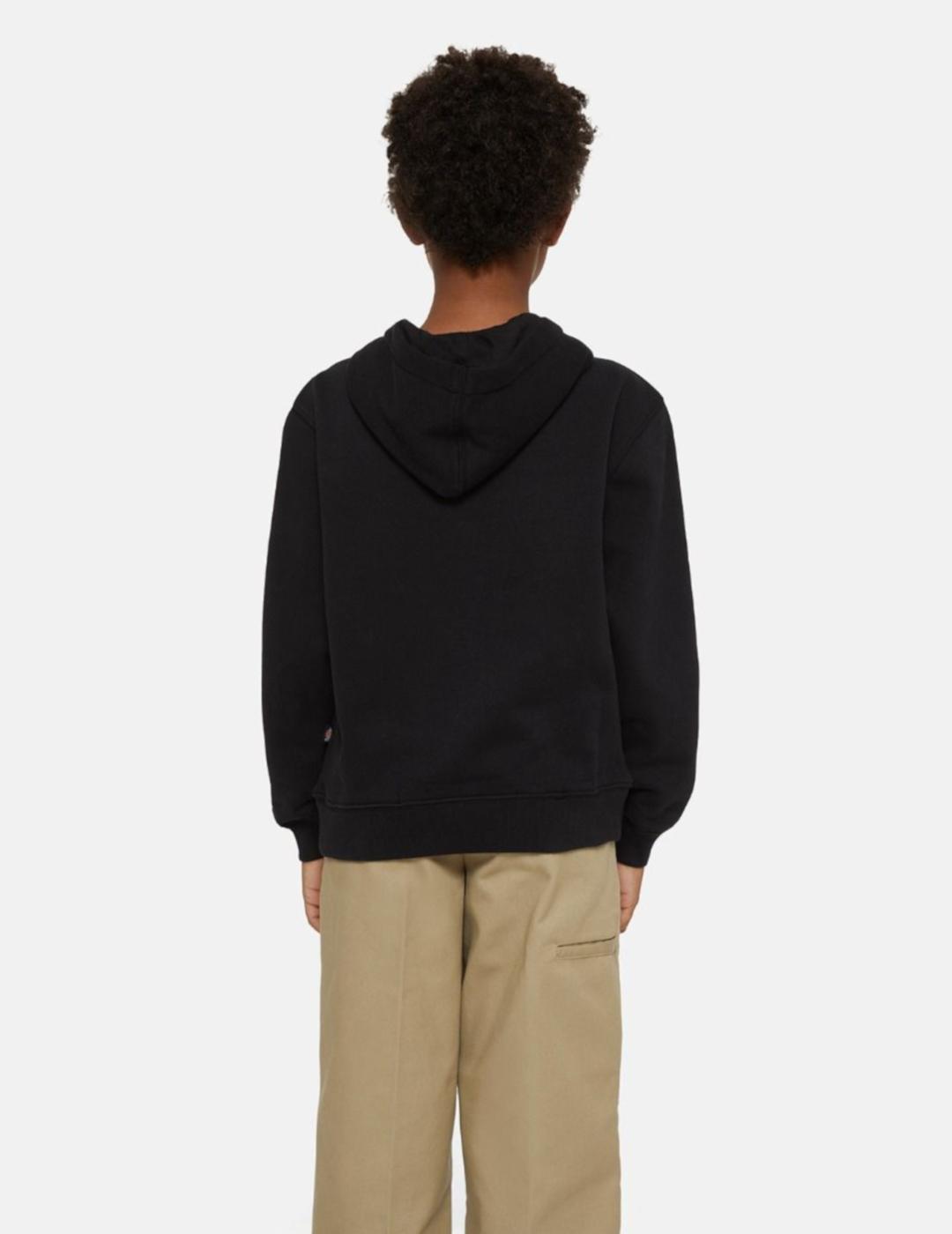 Sudadera con capucha Dickies para niños: confort y estilo en color negro