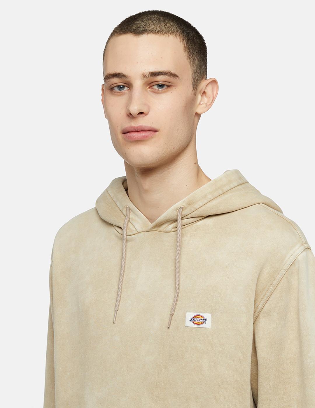 DICKIES HOODIE BEIGE DYE ACD