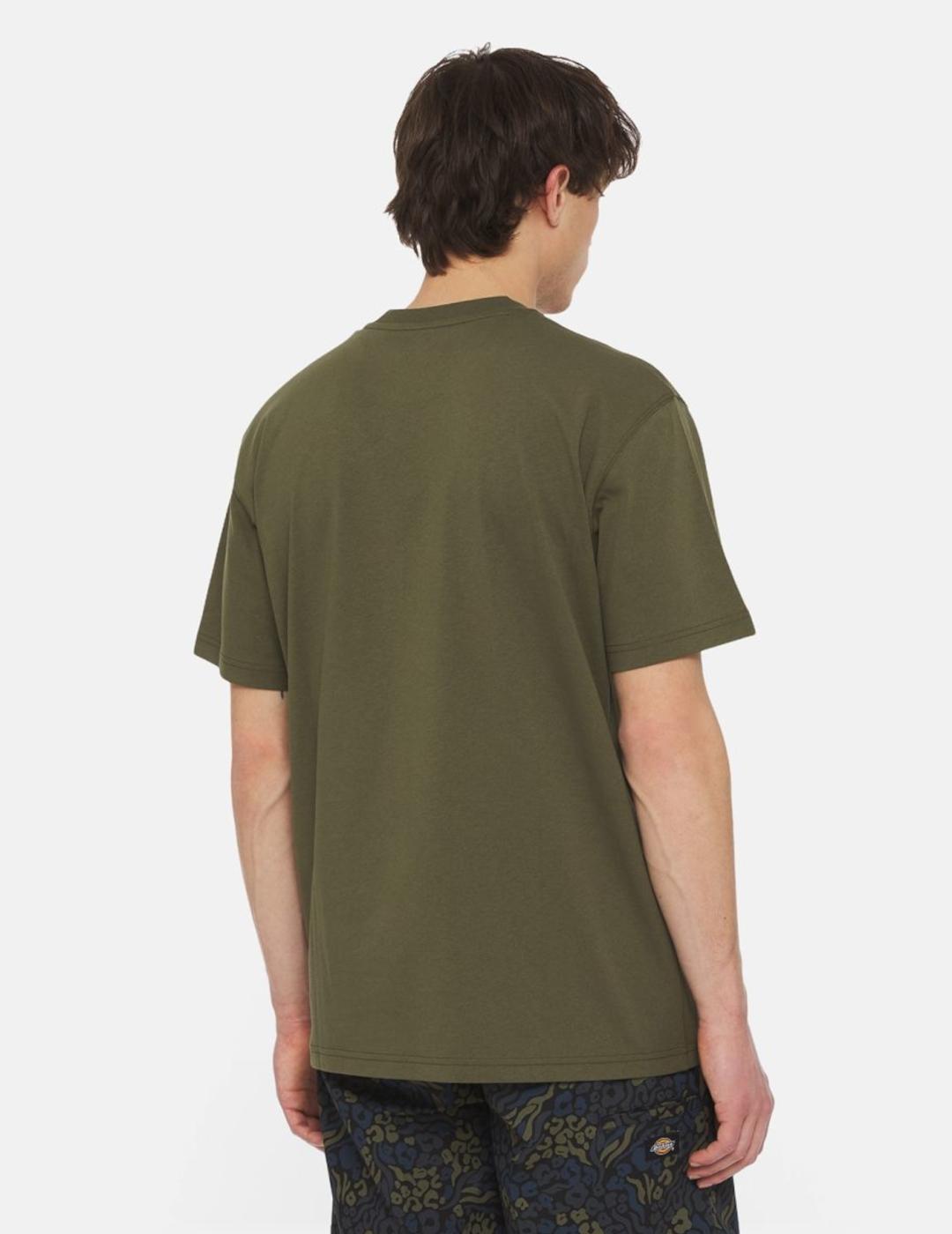 DICKIES CAMISETA VERDE KAKI SUMMERDALE