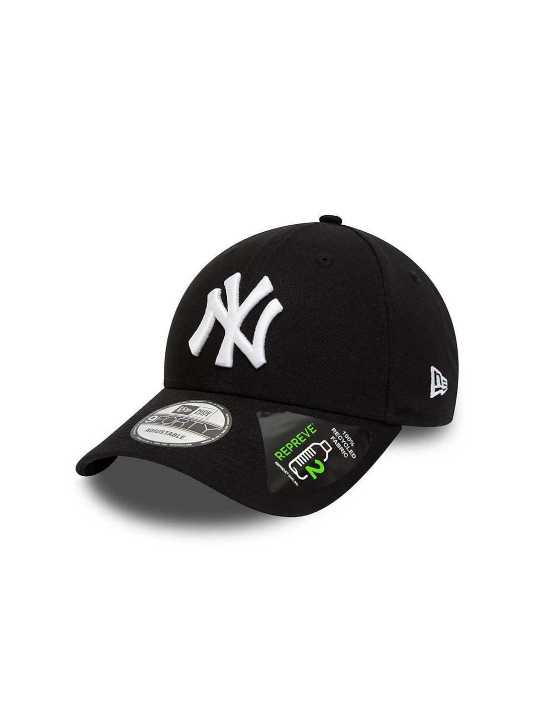 NEW ERA GORRA REPREVE BLACK WHITE