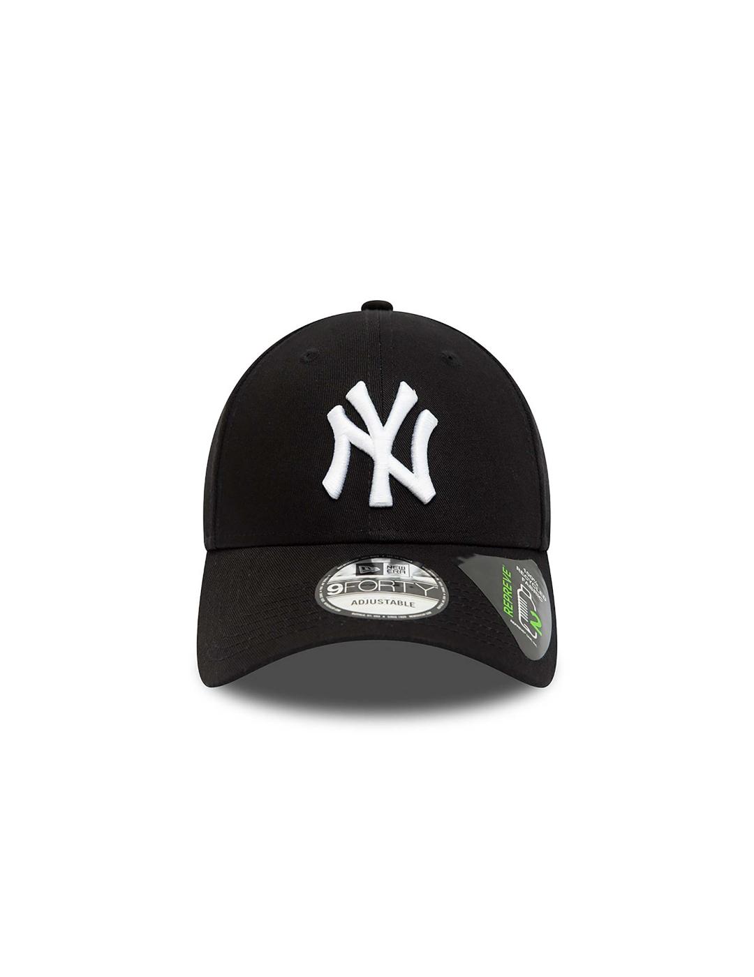 NEW ERA GORRA REPREVE BLACK WHITE