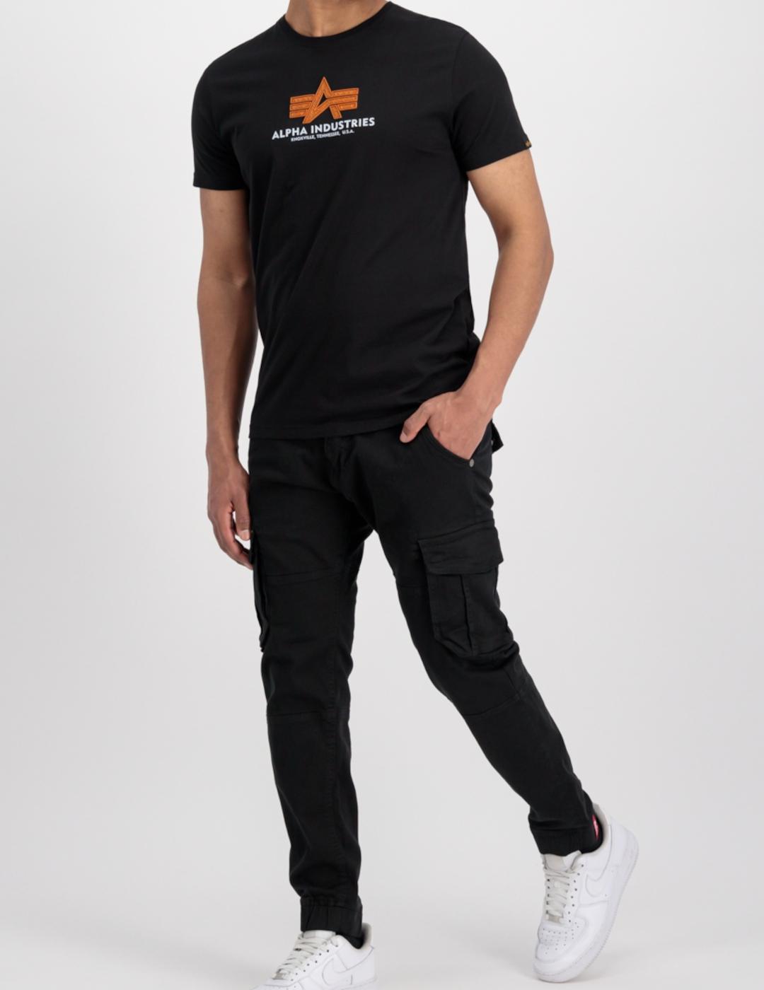 ALPHA CAMISETA RUBBER NEGRA