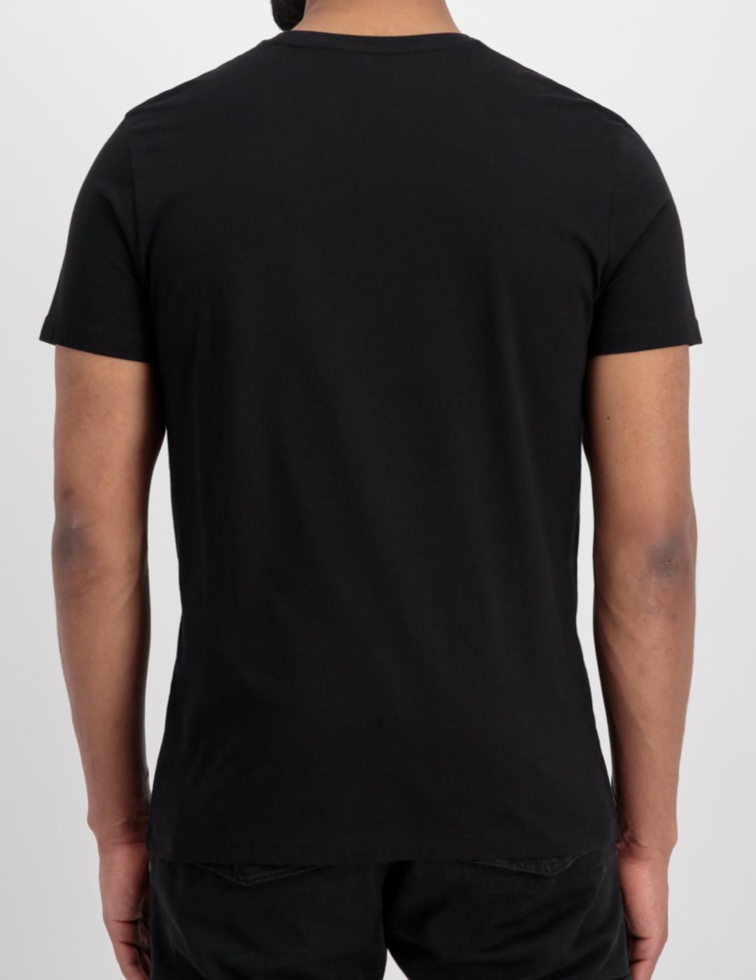 ALPHA CAMISETA RUBBER NEGRA