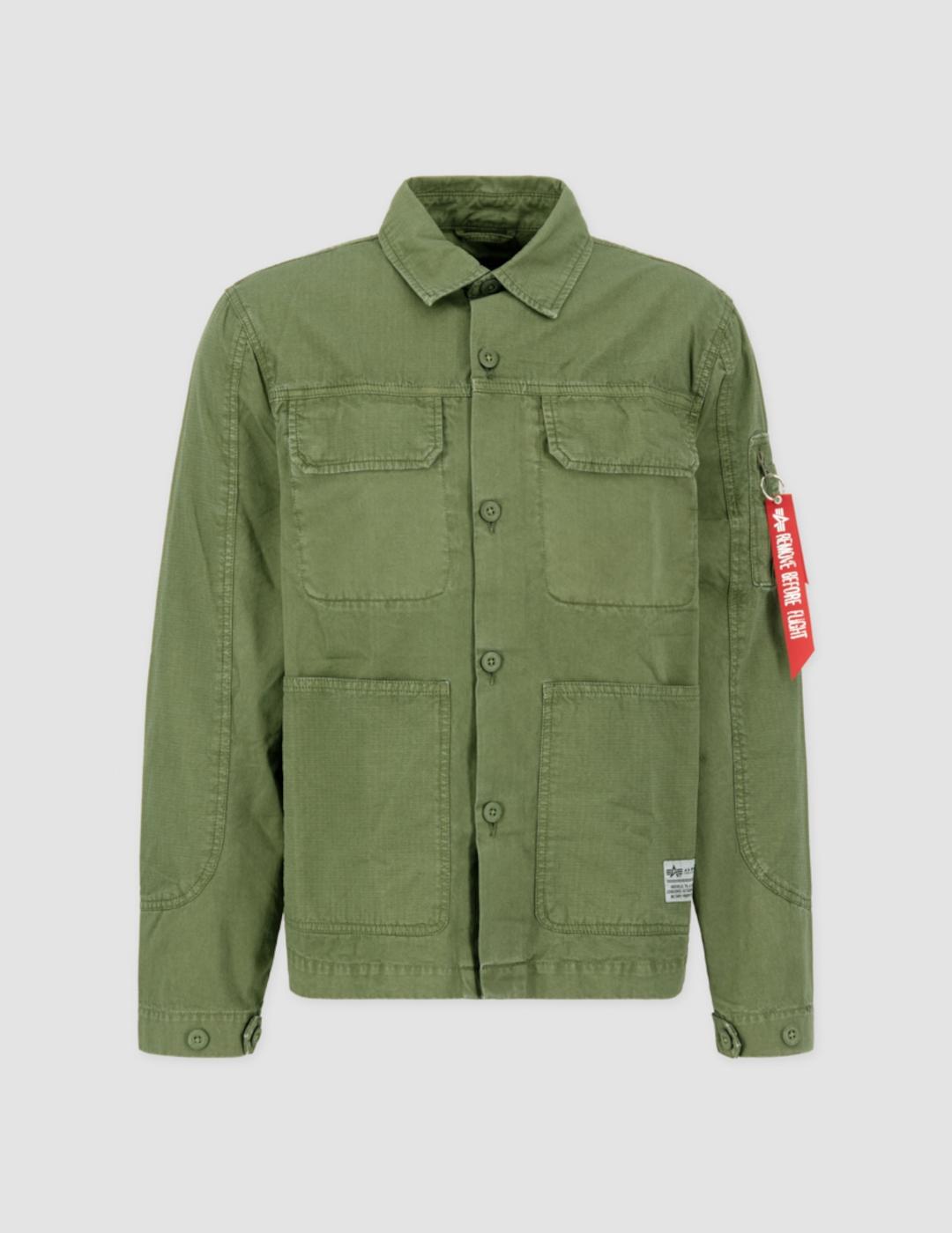 ALPHA OVERSHIRT COLOR BLOCK