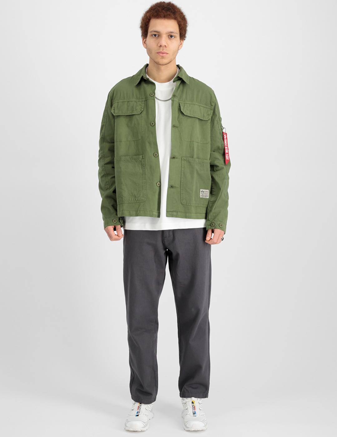 ALPHA OVERSHIRT COLOR BLOCK