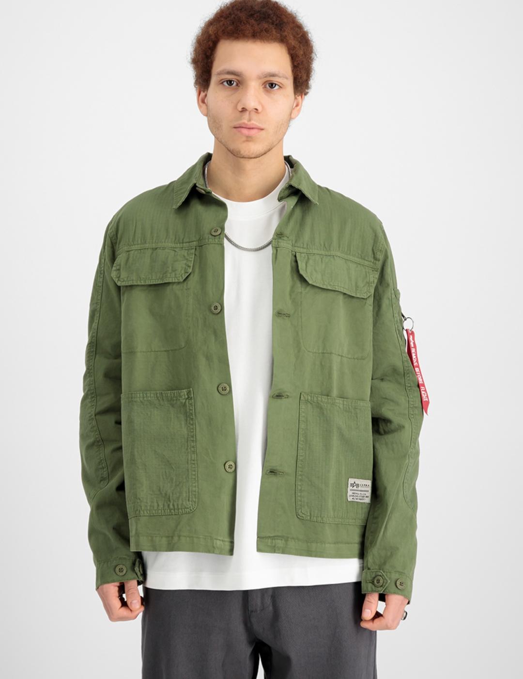 ALPHA OVERSHIRT COLOR BLOCK