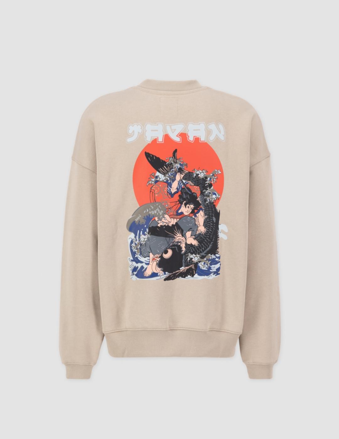 ALPHA SUDADERA JAPAN SAND WARRIOR