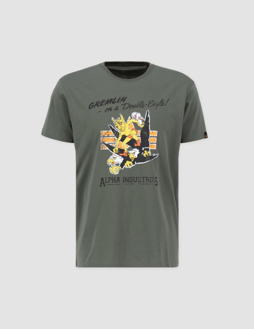 ALPHA CAMISETA DARK OLIVE GREMLIN