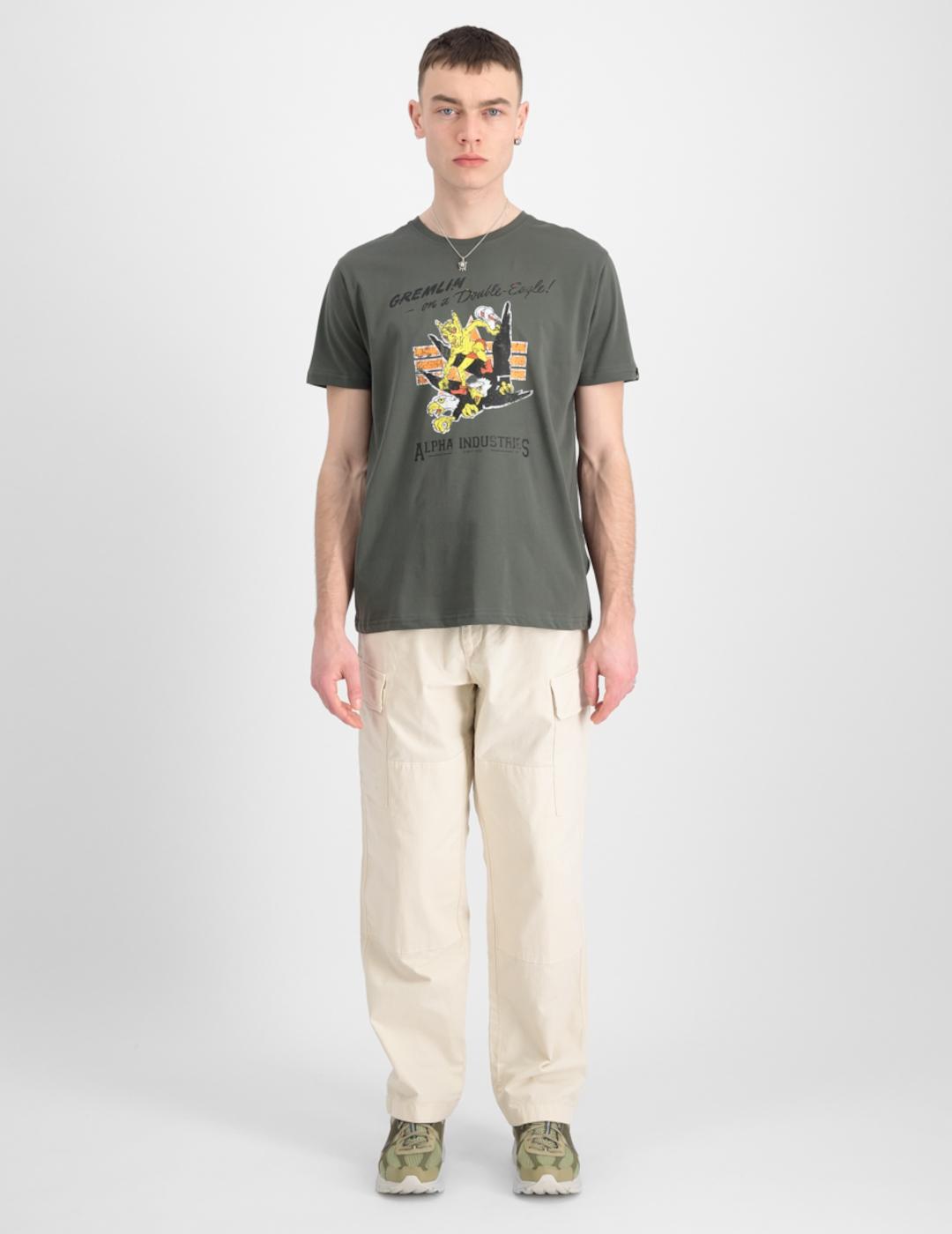 ALPHA CAMISETA DARK OLIVE GREMLIN