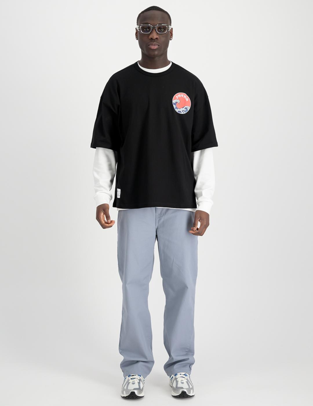 ALPHA CAMISETA NEGRA WAVE WARRIOR