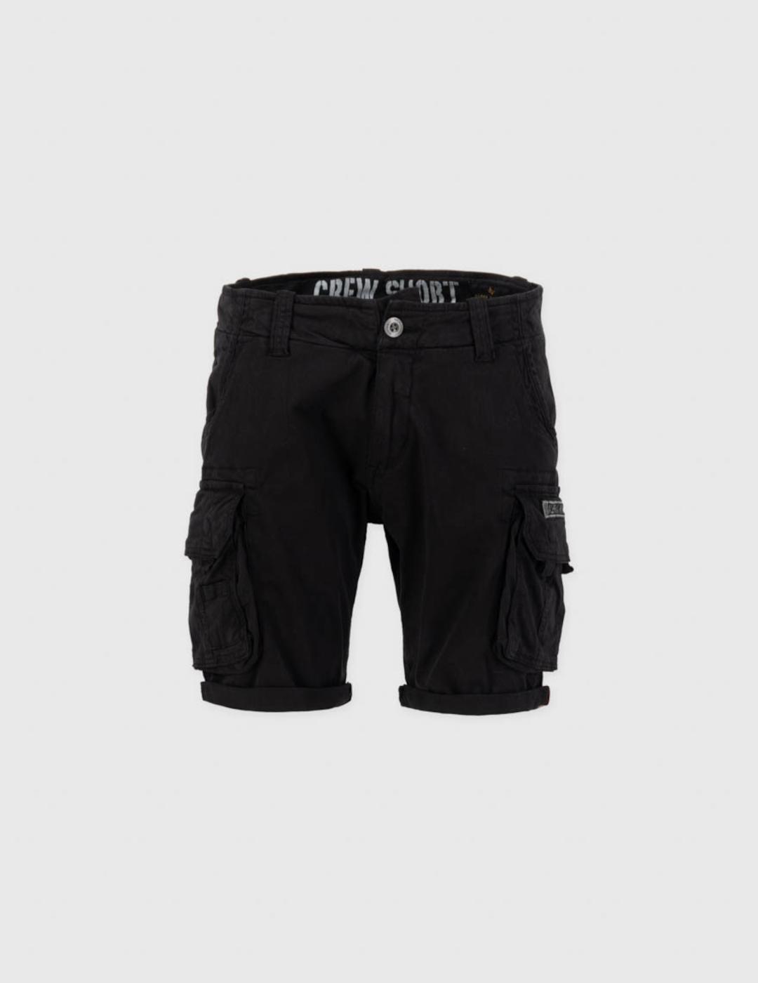 ALPHA BERMUDA CREW BLACK