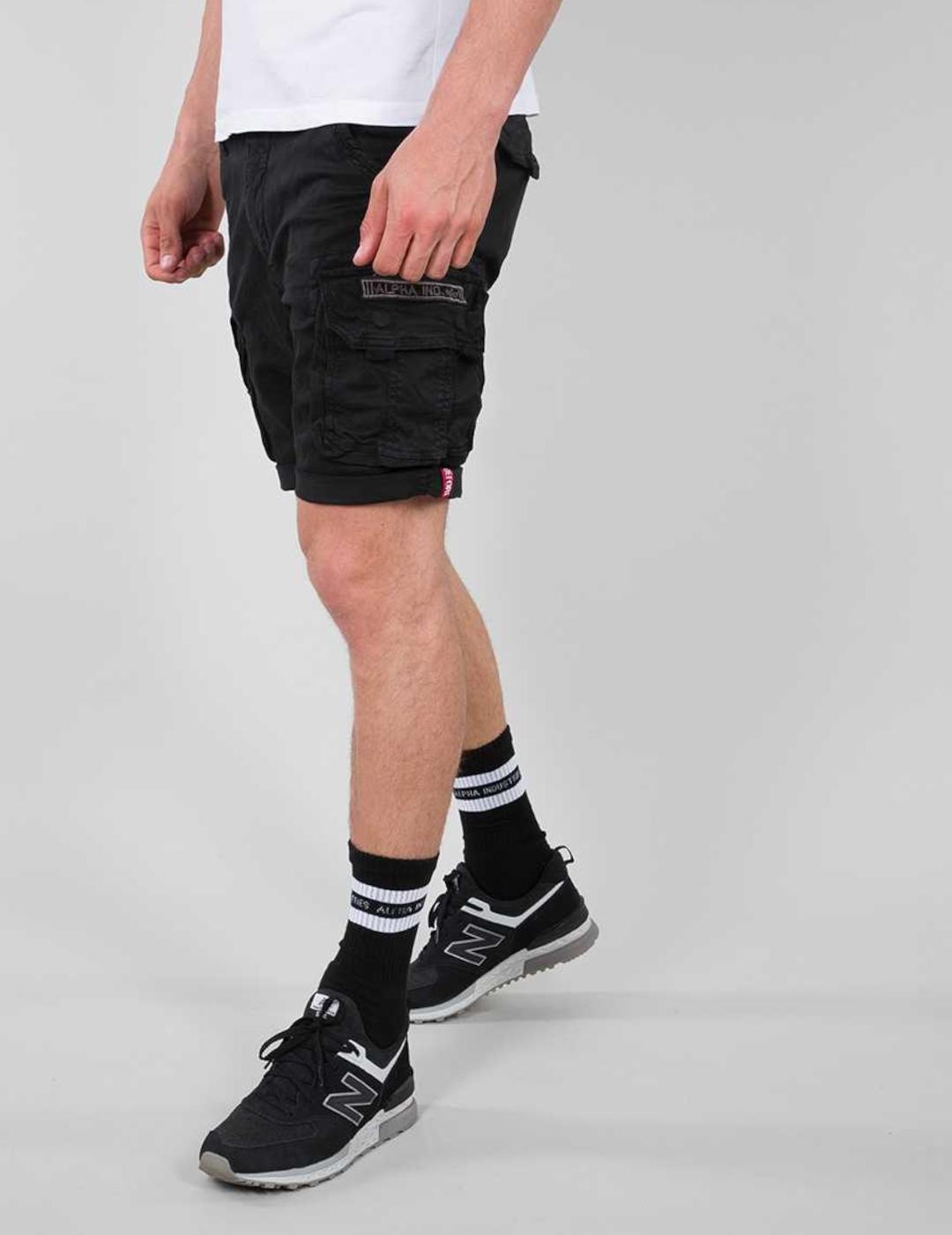 ALPHA BERMUDA CREW BLACK