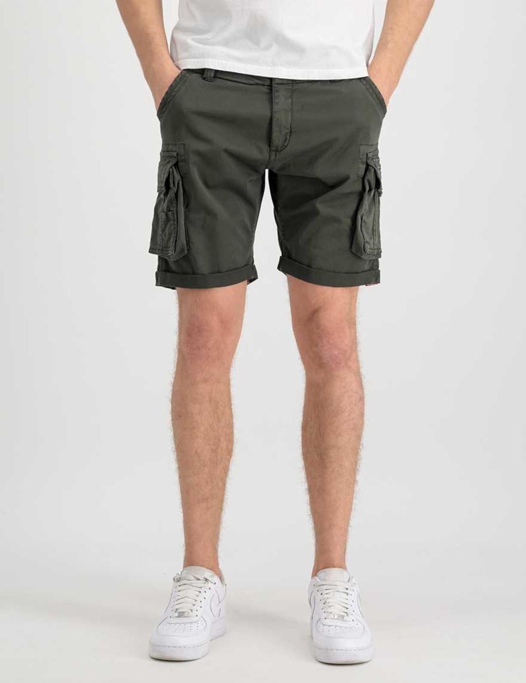 ALPHA BERMUDA CREW GREY BLACK