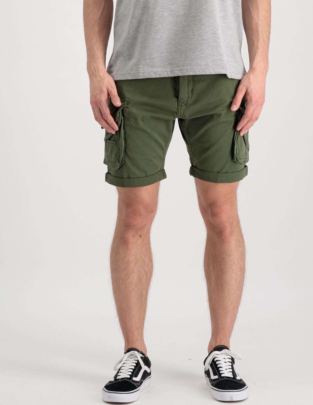 ALPHA BERMUDA CREW DARK OLIVE