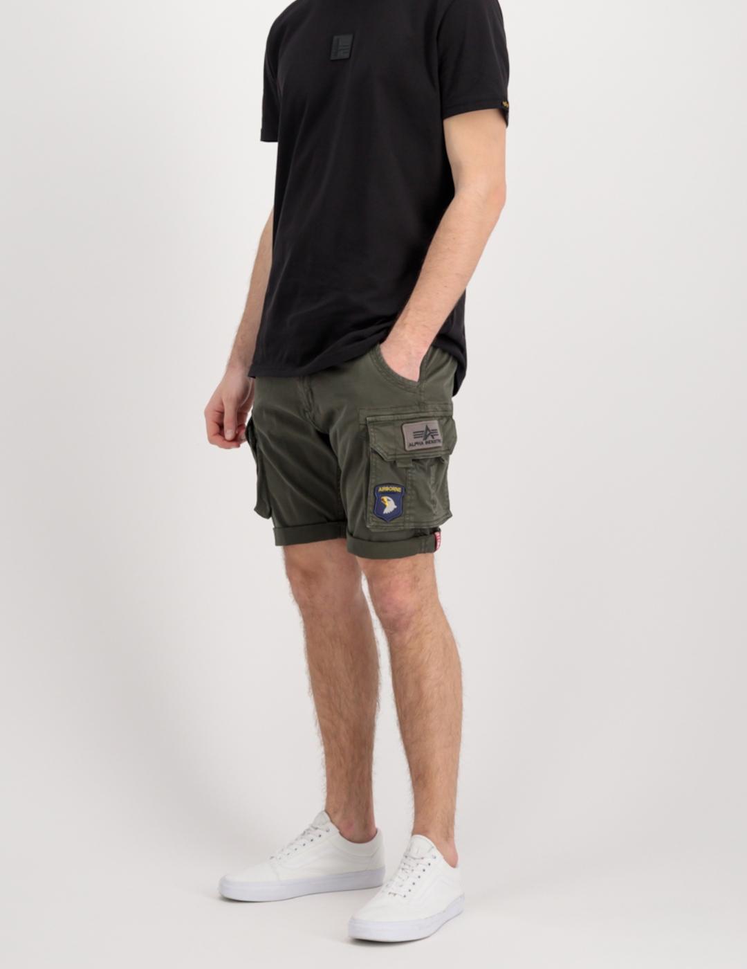 APHA BERMUDA PATCH GREY BLACK