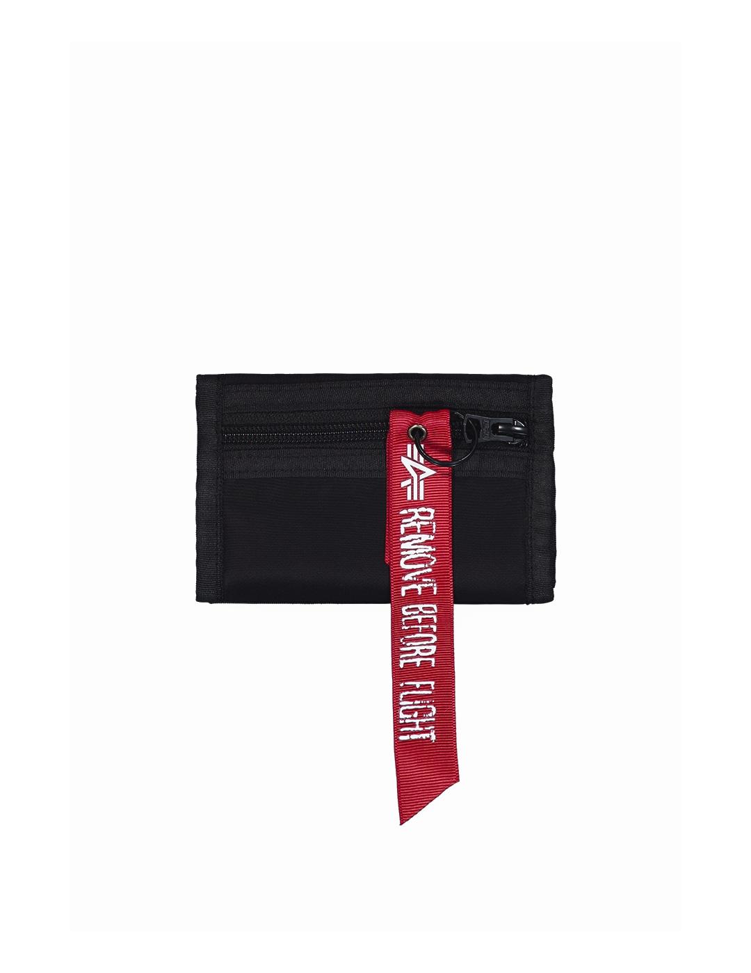 ALPHA CREW WALLET II BLACK