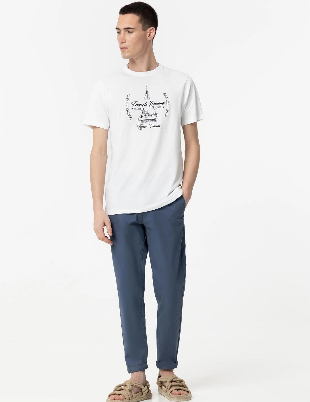 Pantalones azules para hombre de la marca Tiffosi