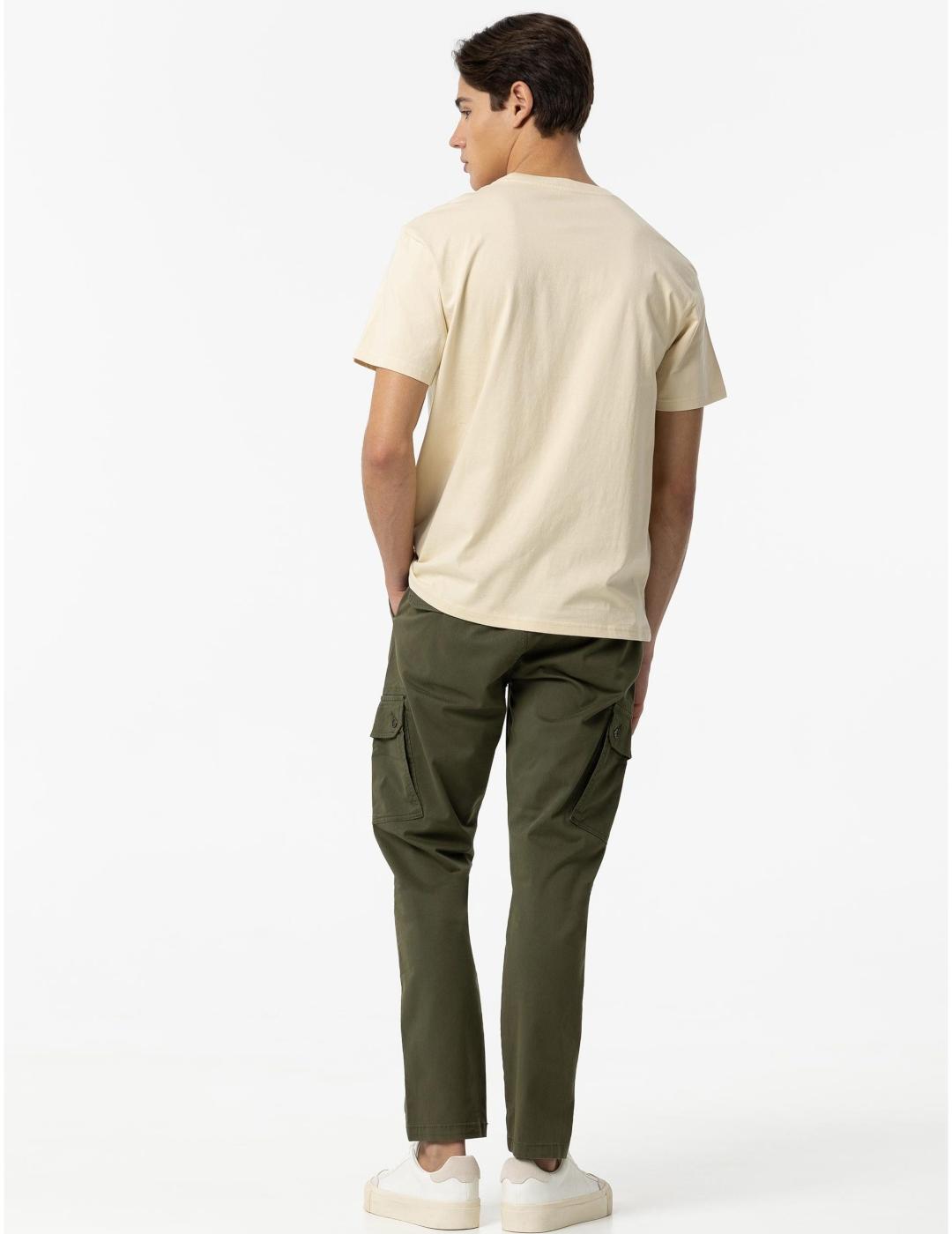 TIFFOSI CHINO CARGO COMFORT VERDE