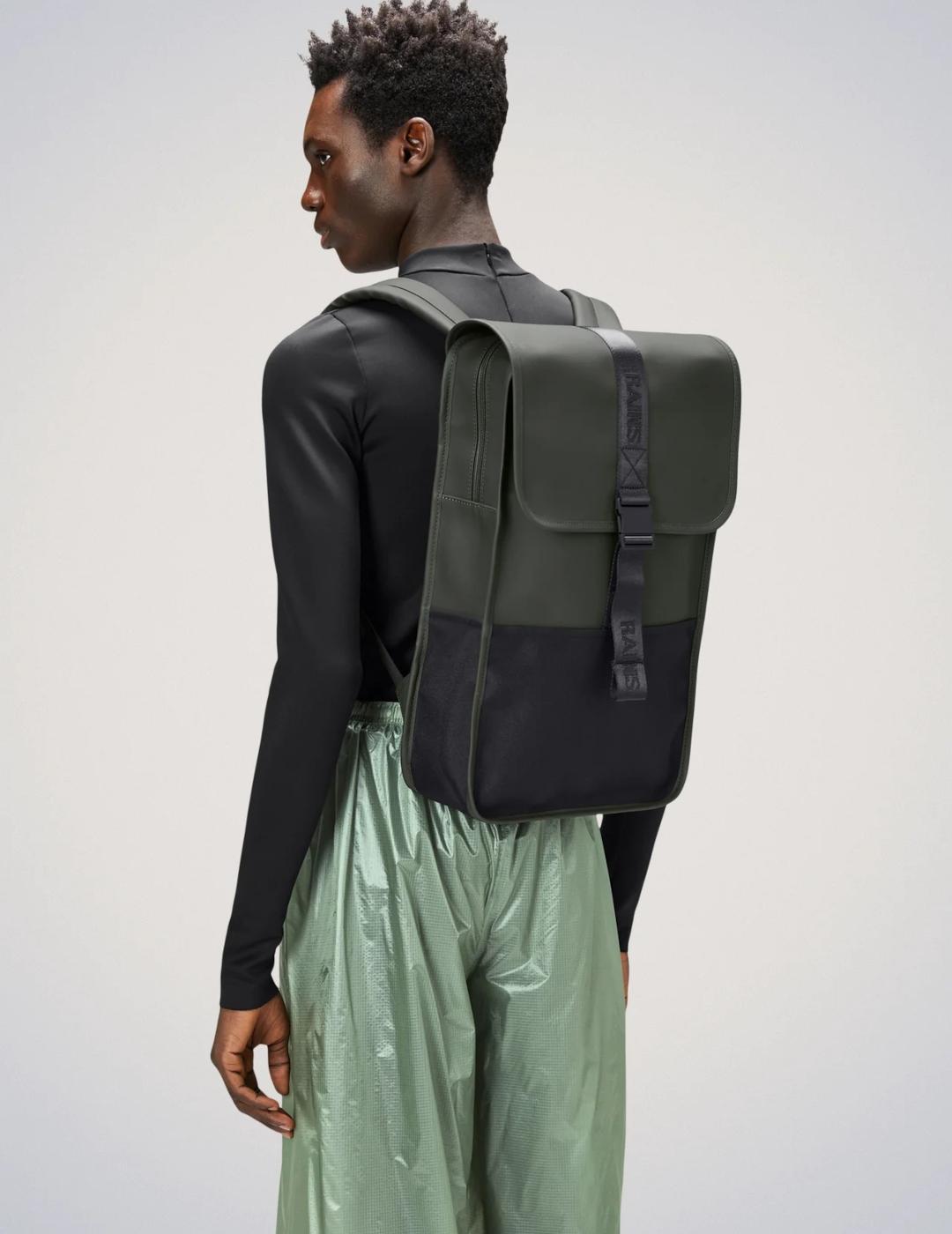 RAINS MOCHILA MINI GREEN W3