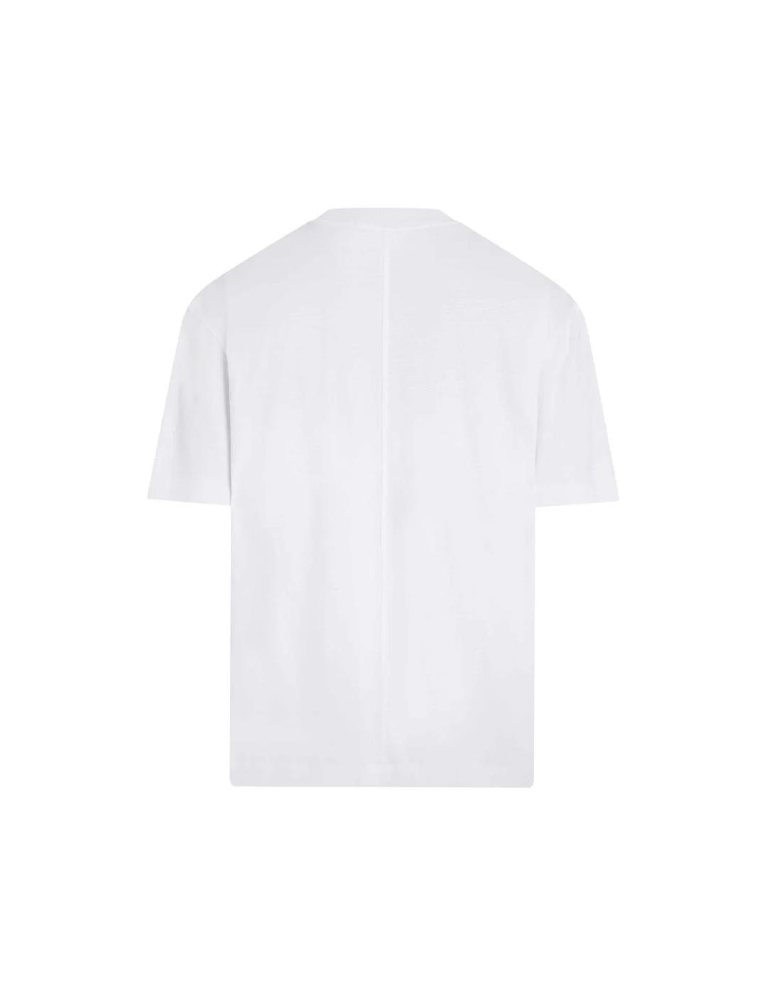CALVIN KLEIN CAMISETA MONOLOGO BLANCA