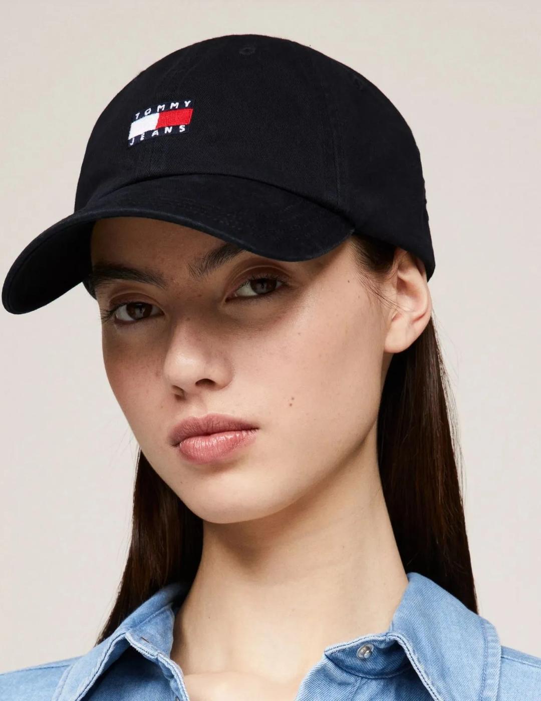 TOMMY GORRA HERITAGE CAP NEGRA