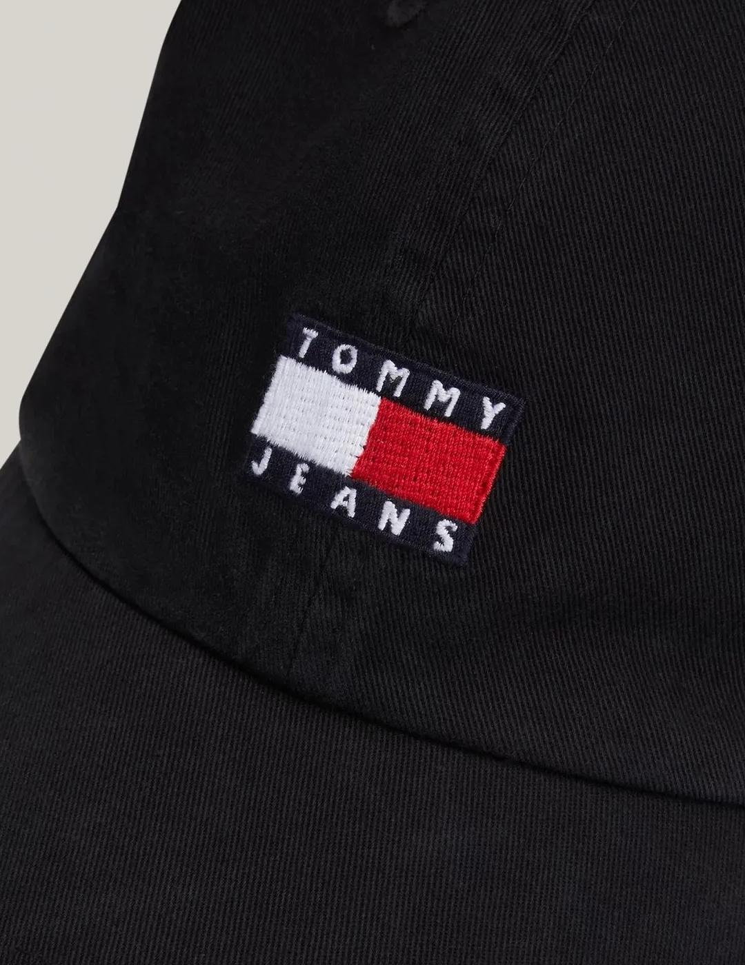 TOMMY GORRA HERITAGE CAP NEGRA