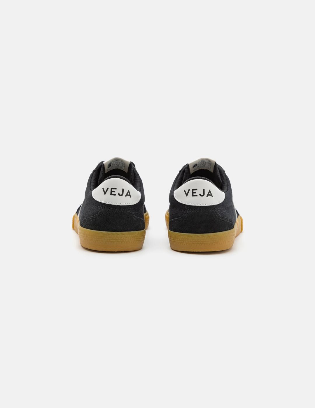 VEJA CANVAS VOLLEY BLACK WHITE