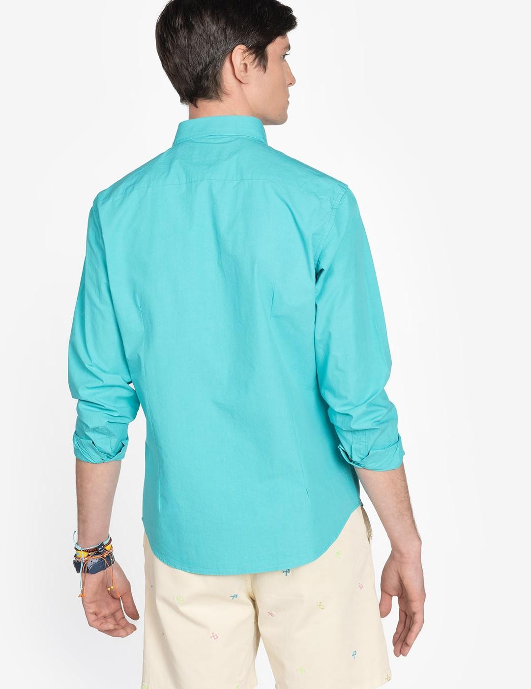 HARPER CAMISA CERDEÑA TURQUESA