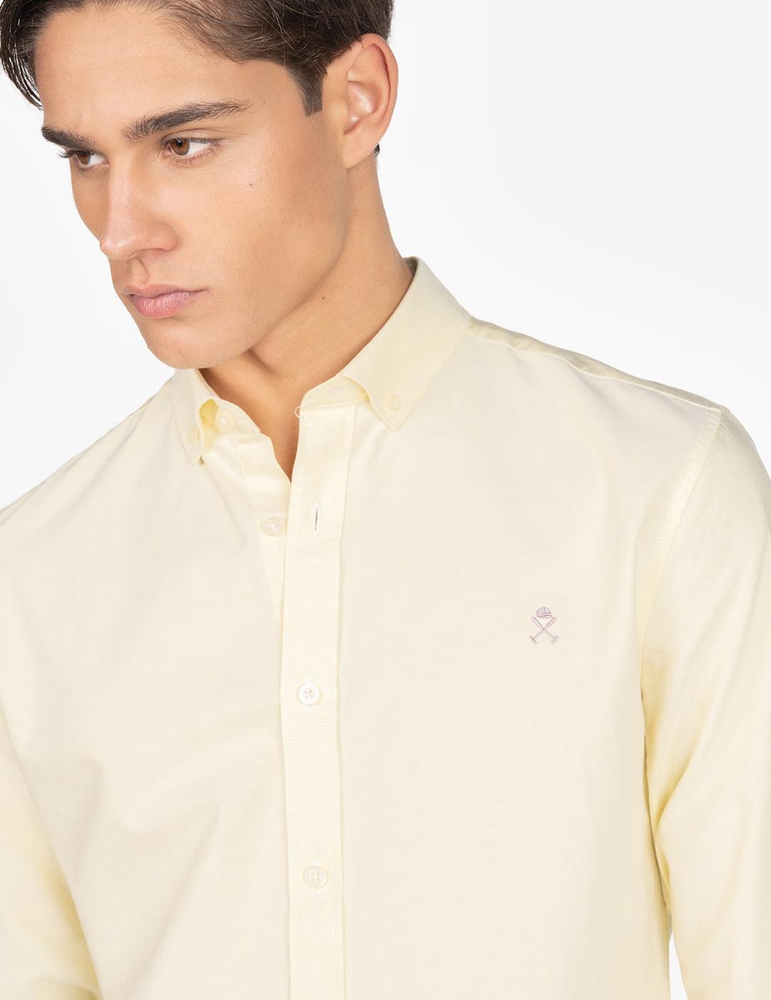 HARPER CAMISA AMARILLO OXFORD COLOURS