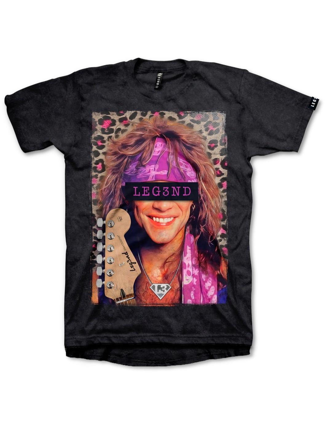 Camisetas Leg3nd Negro Hombre 