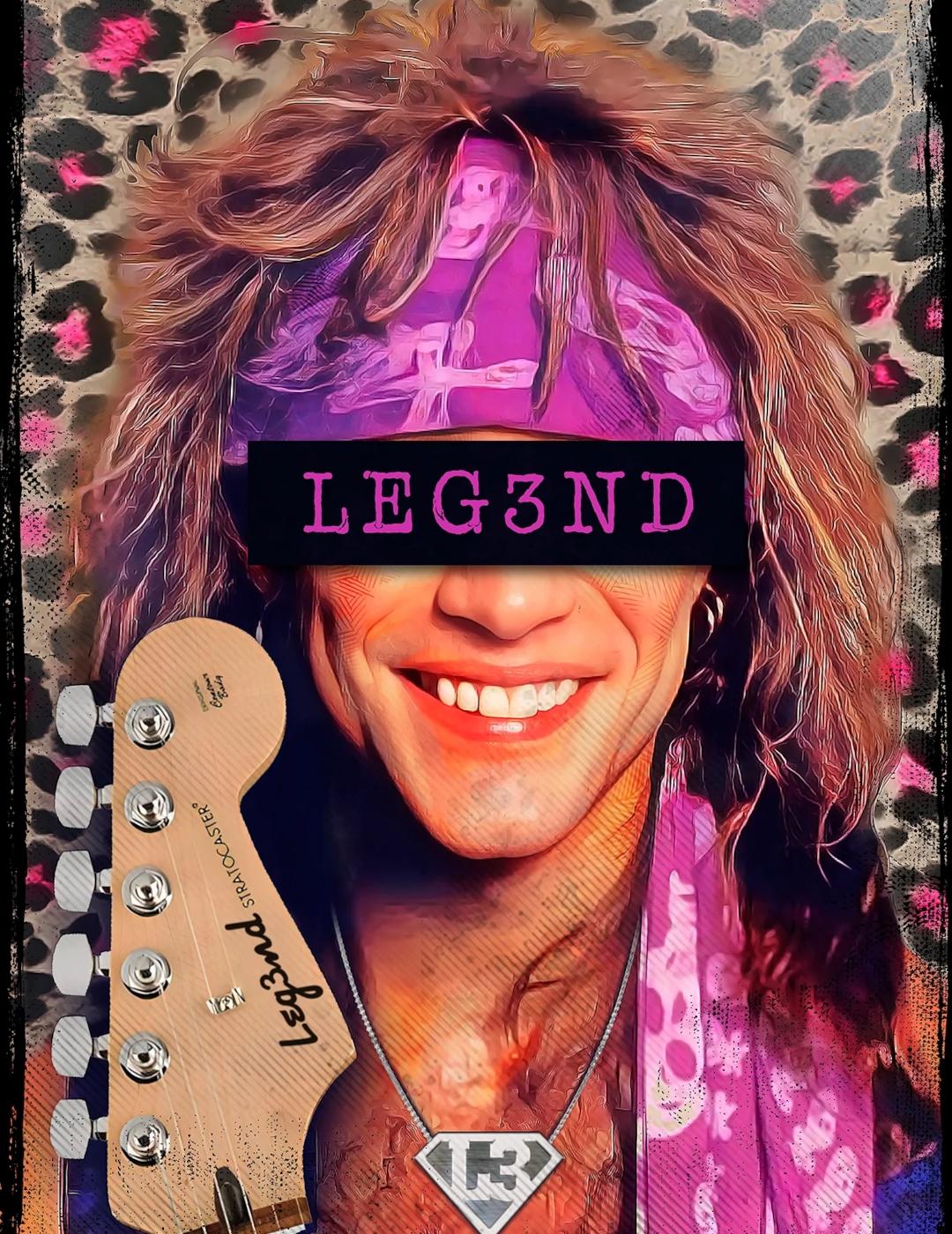 Camisetas Leg3nd Negro Hombre 