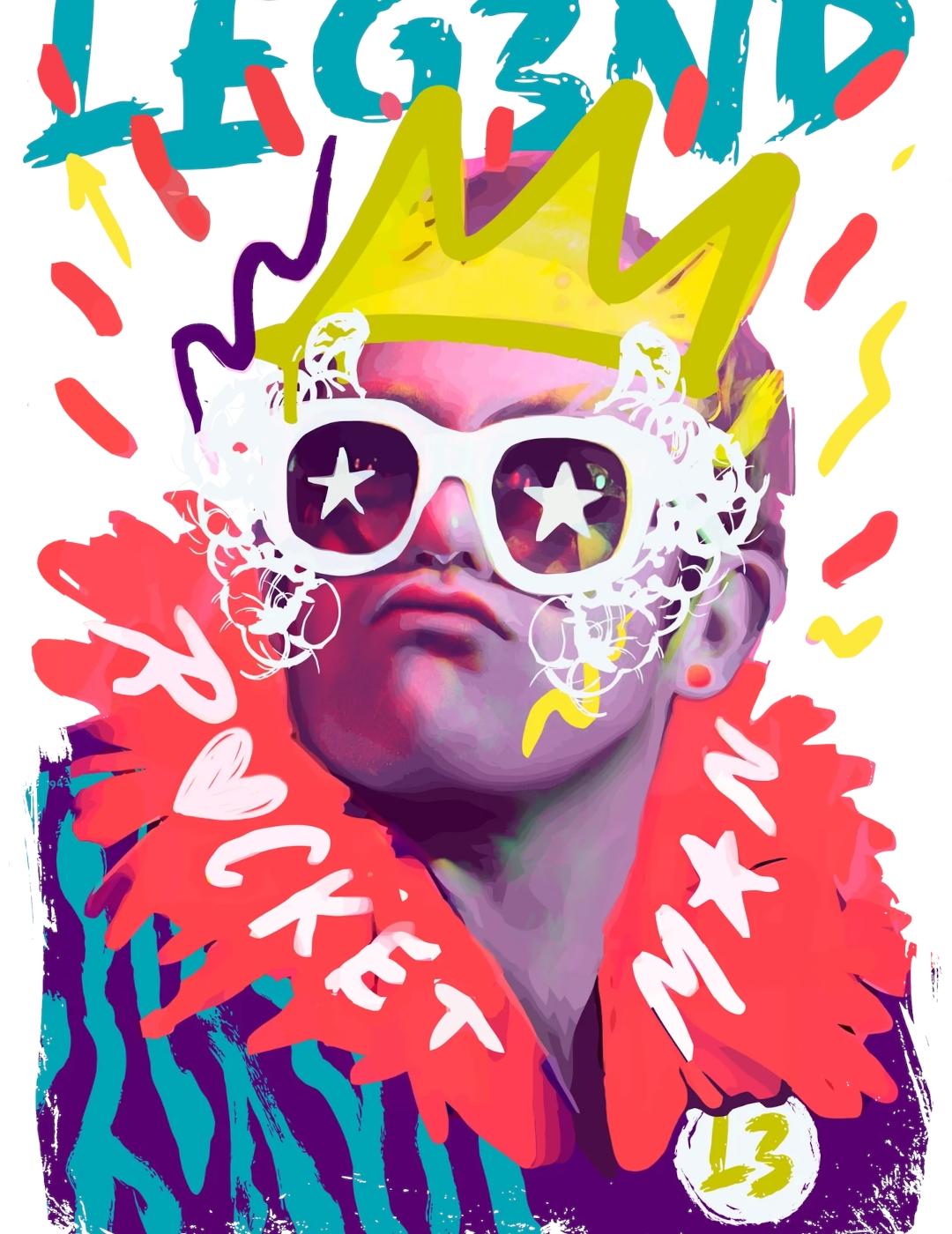 Camisetas Legend en Blanco para Hombre