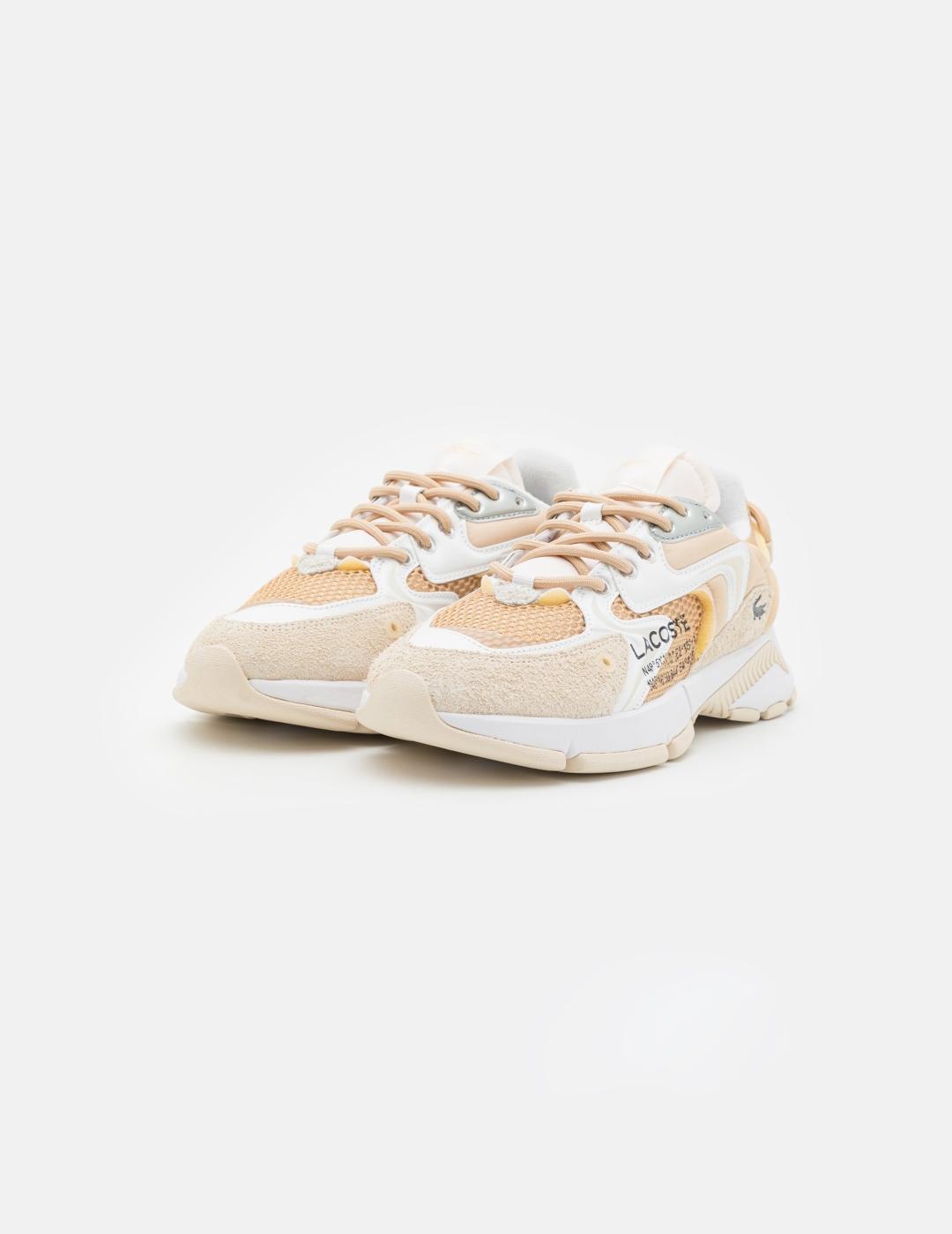 LACOSTE ZAPATILLA L003 NEO TAN WHITE