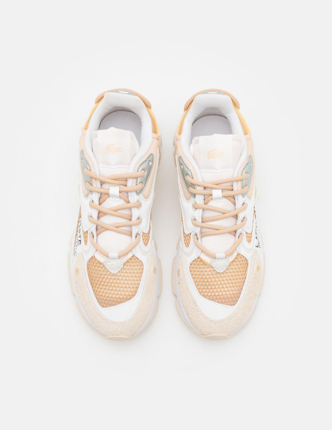 LACOSTE ZAPATILLA L003 NEO TAN WHITE