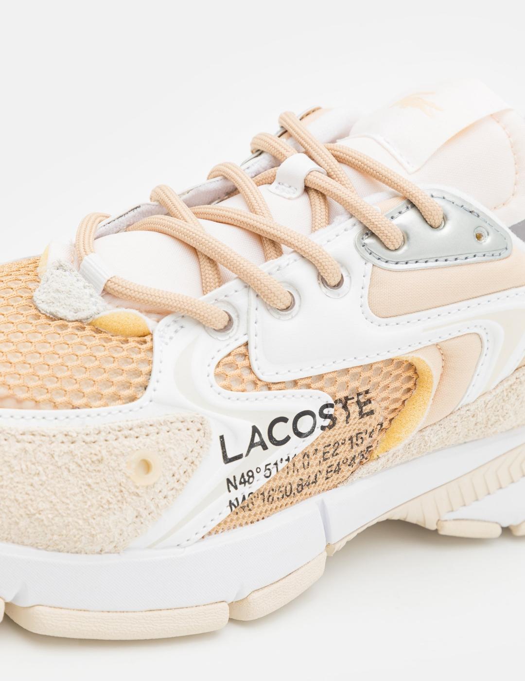 LACOSTE ZAPATILLA L003 NEO TAN WHITE