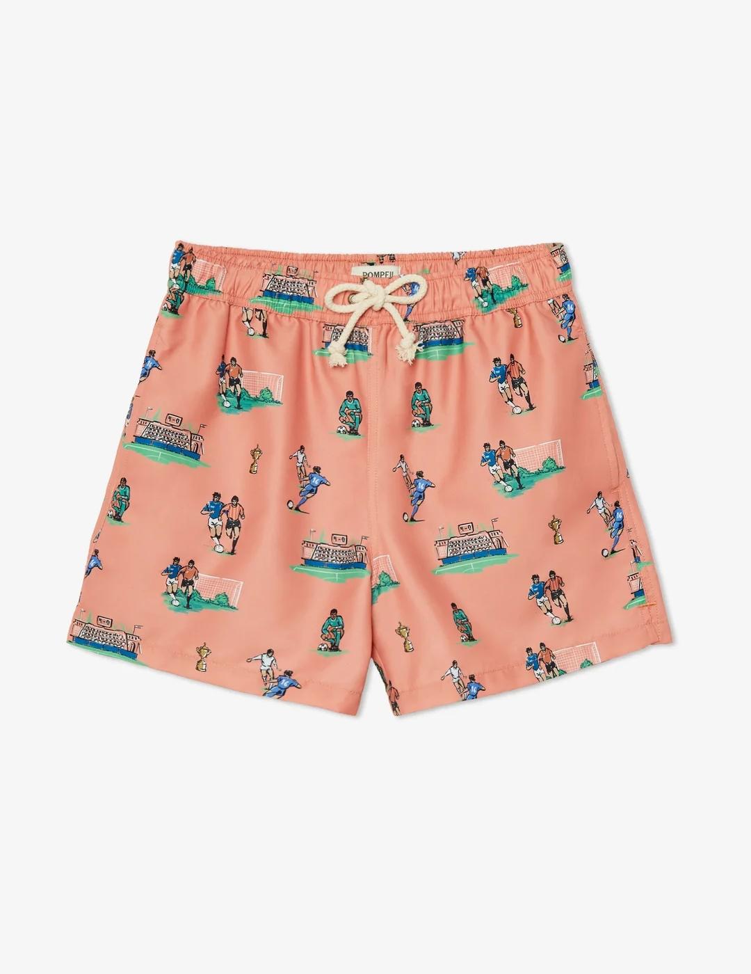 Bañadores Pompeii Coral para Hombre.