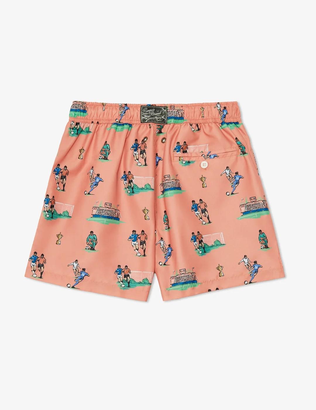 Bañadores Pompeii Coral para Hombre.