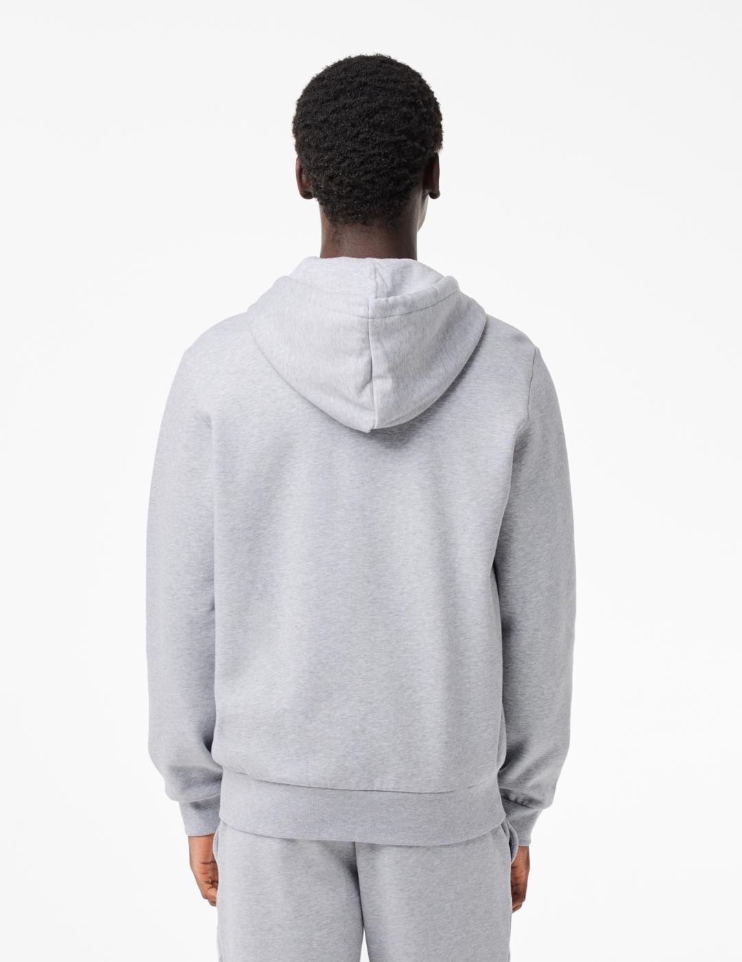 LACOSTE HOODIE ZIP GRIS VIGORÉ