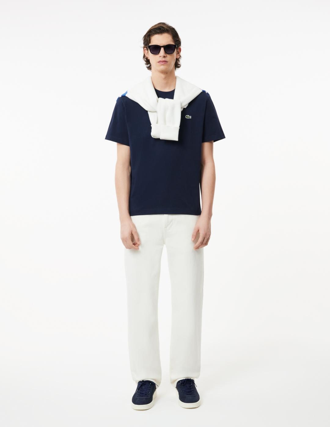 LACOSTE CAMISETA MARINO CLASSIC FIT